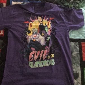 Disney Villains Shirt, Size Medium